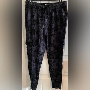 Rewash Dark Camouflage Cargo Pants
